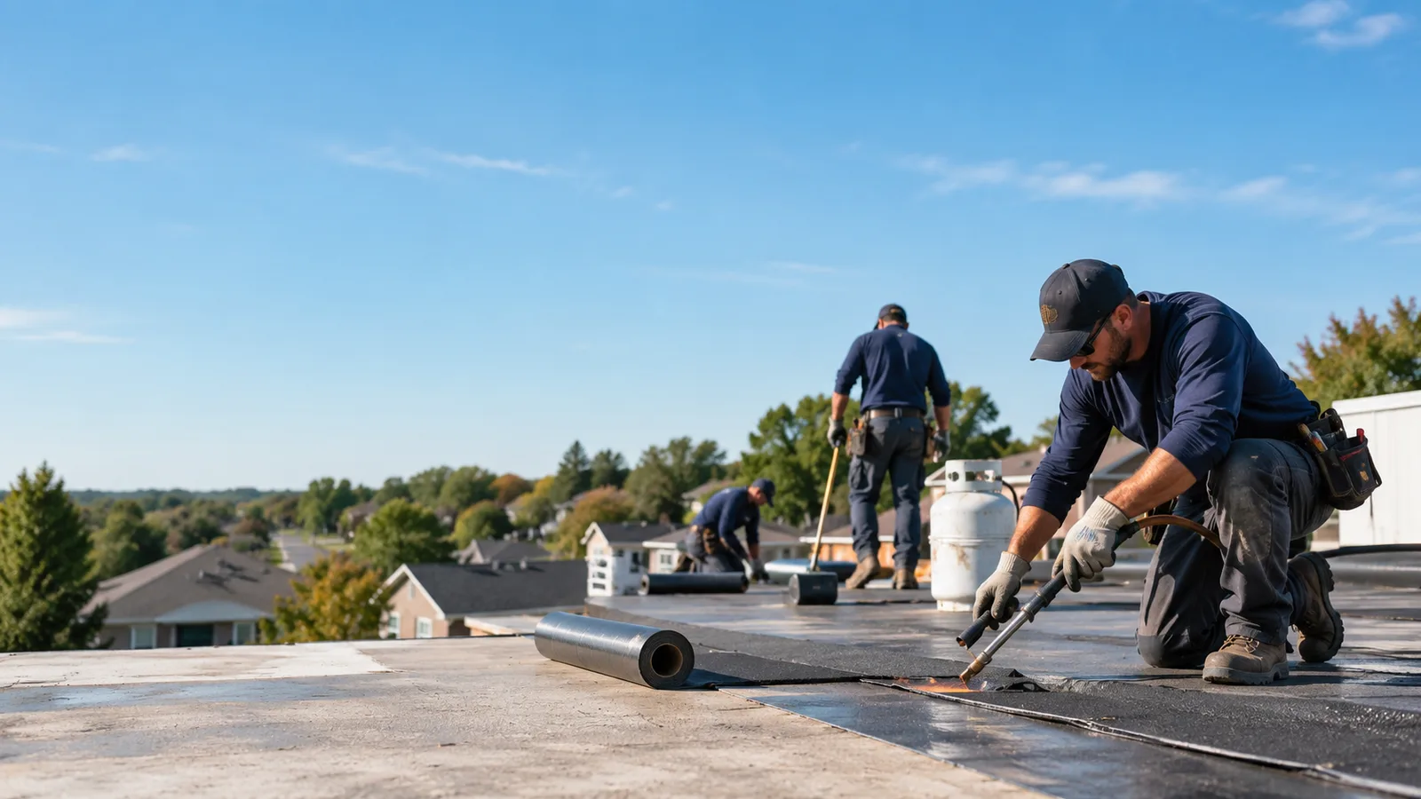 Flat Roof Leak Repair providers in Spencer, NC